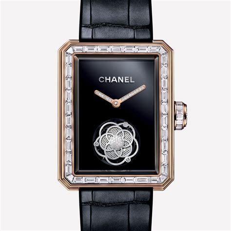 chanel uhr schwarz gold|coco Chanel watches.